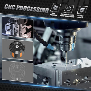 Caches d'Écrou d'Essieu Arrière CNC pour Harley Street Glide, Road King, Electra Glide – photo 5/9