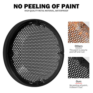 Grille chromée de protection haut-parleur pour carénage de Harley-Davidson Touring - vue 4