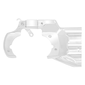 Cache d'interface moteur-boîte chromé pour Harley Softail 2007-2017 - vue 2