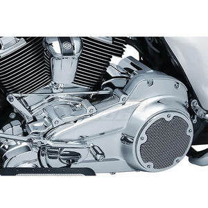 Cache de carter primaire chromé pour Harley Touring - vue 2