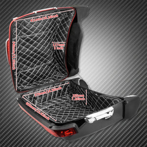 Tapis de Coffre en Cuir PU pour Top Case - Harley-Davidson Touring 2014 et plus – photo 6/8
