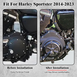 Kit de commandes reculées avec repose-pieds et levier de sélecteur - Harley Sportster XL 883, 1200 2014-2022, Roadster, Iron XL883 – photo 3/6