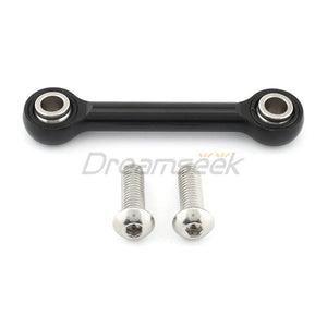 Biellette stabilisatrice de moteur CNC noire - Harley Sportster XL 883/1200 (2004-2024) – photo 2/6