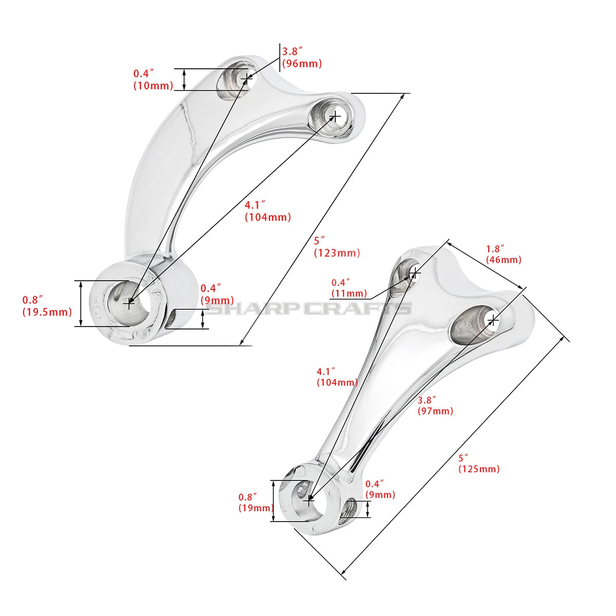 Kit complet commandes avancées avant, repose-pieds, biellettes et leviers pour Harley-Davidson Sportster XL 883, 1200, XL883 2004-2021 – photo 2/9