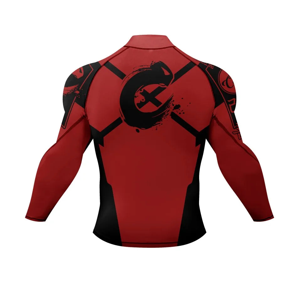 Ensemble compression rashguard + short MMA - vue 2