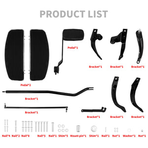 Kit de Commandes Avancées (Forward Controls) avec Repose-Pieds - Harley-Davidson Dyna 2006-2017 – photo 6/7