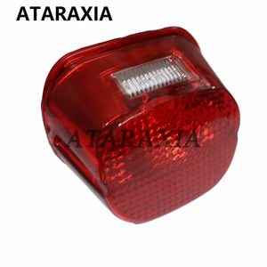 Feu arrière LED vintage rond noir style bobtail pour Harley-Davidson - vue 12