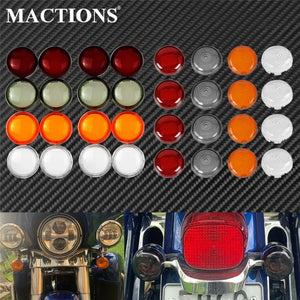 Cabochons de clignotants pour Harley Touring Softail Dyna - vue 1