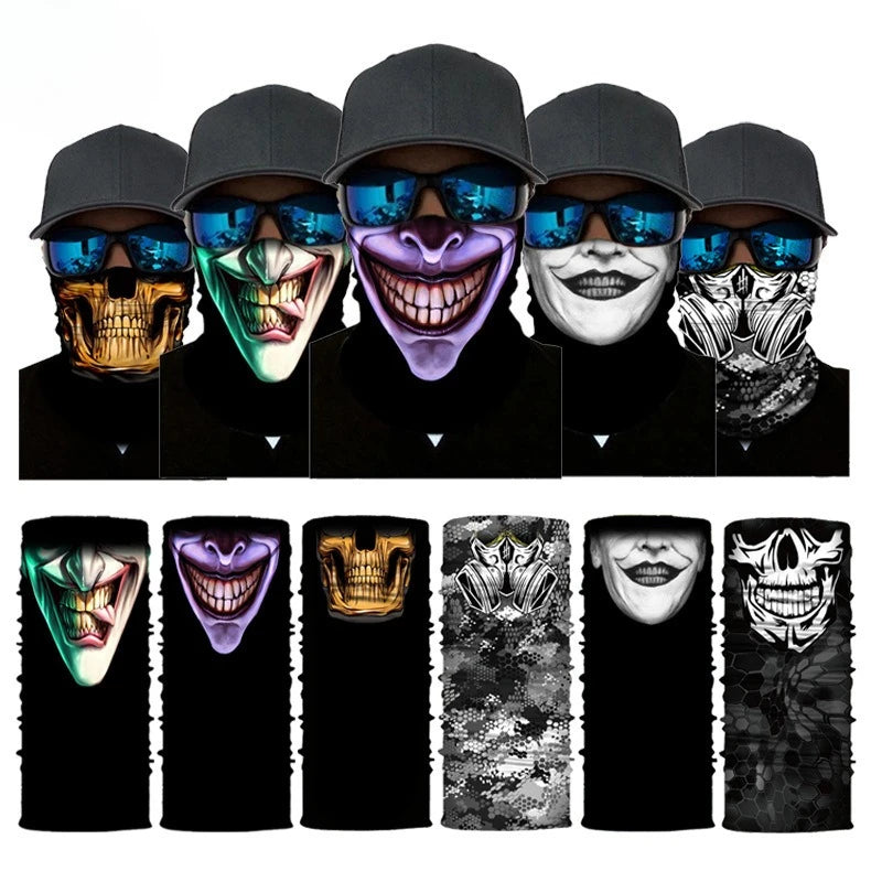 Bandana tour de cou sans couture pour moto et sports outdoor - vue 2