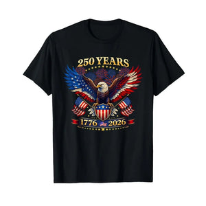 T-shirt Homme Aigle Drapeau USA 250 Ans - vue 4
