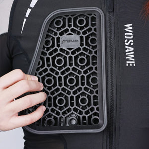 Set de protections moto noires CE niveau 1 - vue 2