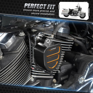 Cache de klaxon aluminium pour Harley Touring - vue 2