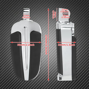 Repose-pieds passager (male mount) style Slipstream - Harley Touring Electra Glide FLHX, Softail Breakout, Dyna, Sportster – photo 6/8