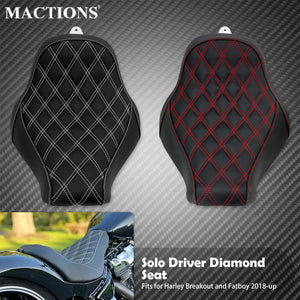 Selle Solo Diamant Profil Bas - Harley-Davidson Softail Breakout, Fat Boy (FXBRS/FLSTF) 2018-2025 – photo 1/8