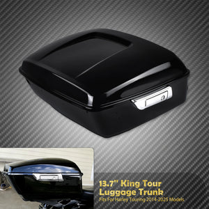 Top Case King Tour Trunk 13,7" avec Doublure Moquette - Harley-Davidson Touring CVO 2014-2025 – photo 7/8