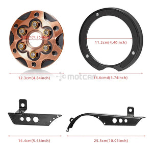 Kit cache de poulie avant pour Harley Sportster S - vue 3