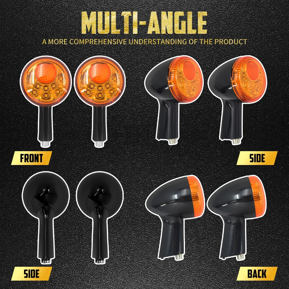 Clignotants arrière LED avec feu stop et veilleuse pour Harley-Davidson Sportster XL 883, 1200, Iron, Roadster, Super Low 1992-2022 – photo 2/12