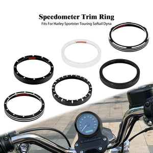 Cache décoratif noir de compteur pour moto Harley-Davidson - vue 5