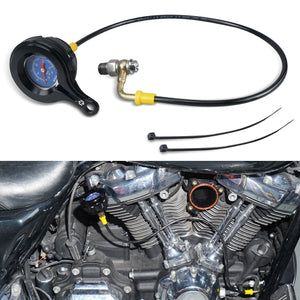 Manomètre de pression d'huile pour Harley Touring M8 - vue 6