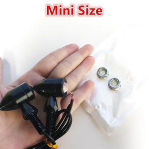 Mini clignotants LED pour Harley - vue 3