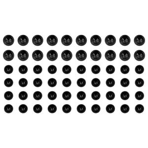 Lot de caches de boulons moteur chromés pour moto Harley-Davidson - vue 5