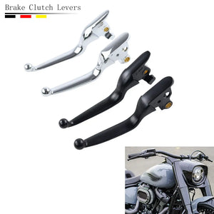 Leviers de frein et d'embrayage pour Harley Softail 2015-2021 - vue 1
