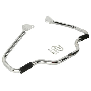 Barre de protection moteur noire sur Harley Dyna - vue 7