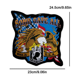 Grand écusson dorsal brodé Live To Ride style biker - vue 20