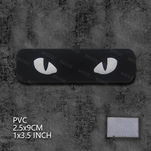 Écusson tactique phosphorescent yeux de chat - vue 35