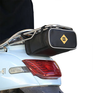 Sacoche arrière noire pour porte-bagages - vue 3