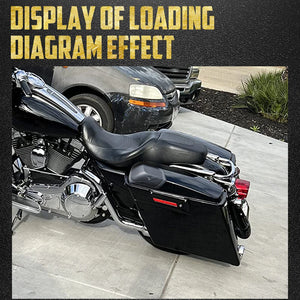 Sacoches Rigides Étirées 5" avec Grilles - Harley-Davidson Touring 2014-2024 – photo 2/9