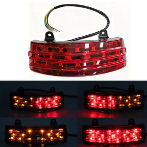 Feu arrière tri-bar LED pour Harley Touring - vue 2