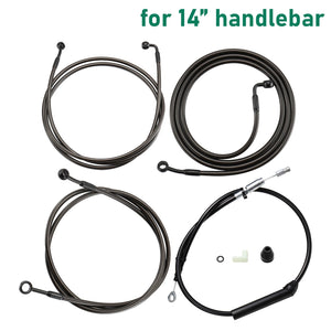 Kit Câble d'Embrayage et Durites de Frein Hydrauliques - Harley-Davidson Touring ABS 2021-2023 – photo 9/12