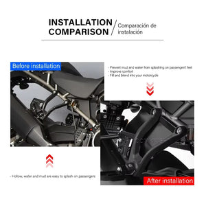 Caches latéraux noirs en aluminium pour Harley-Davidson Pan America - vue 2