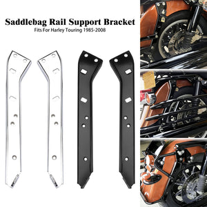 Support de Rail de Sacoches pour Harley Touring FLT/FLH 1985-2008 - vue 1