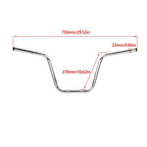 Guidon ape hanger rétro pour Harley Sportster et Softail - vue 7