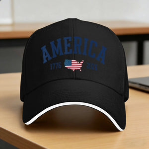 Casquette au motif drapeau américain vintage - vue 9
