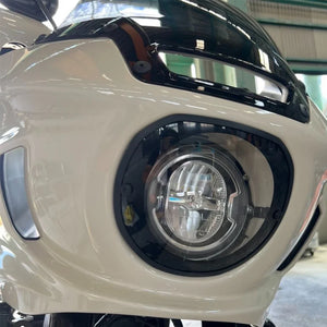 Cache de Protection de Phare Style FXRT pour Harley Low Rider ST, Low Rider El Diablo – photo 3/8