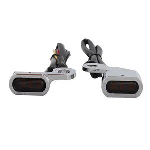 Clignotants avant LED mini pour Harley Softail, Dyna et Sportster - vue 8