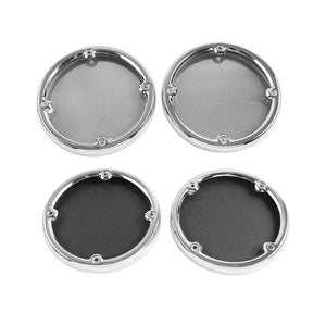 Cache-grilles de haut-parleurs arrière chromés pour Harley-Davidson Electra Glide et Ultra Limited 1996-2013 - vue 2