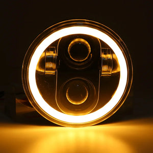 Phare LED 5,75 pouces pour Harley Sportster Dyna - vue 3