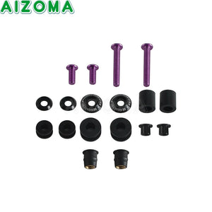 Kit d'entretoises anti-turbulence pour pare-brise - Harley Softail Low Rider S, Street Bob – photo 13/16