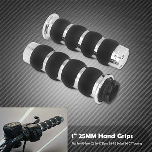 Poignées de guidon 25mm (1 pouce) en aluminium pour Harley-Davidson Touring, Softail, Sportster, Dyna – photo 15/18