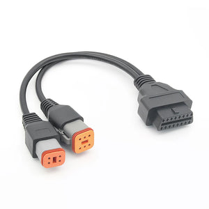Câble de diagnostic 4 et 6 broches OBD2 pour Harley - vue 2