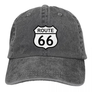 Casquette Route 66 effet vieilli - vue - vue 8