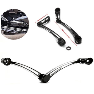 Kit complet planchers, repose-pieds, levier de sélecteur, cale-pieds passager et pédale de frein pour Harley-Davidson Softail (2000-2017) et Touring (1997-2007) – photo 4/10