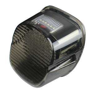 Feu arrière LED rouge ou fumé pour Harley - vue 6