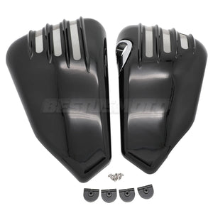 Caches de batterie ajourés pour Harley Sportster - vue 5