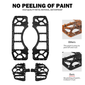 Repose-pieds larges en aluminium CNC pour moto Harley-Davidson - vue 5