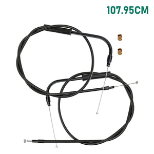 Kit de Câbles d'Accélérateur Rallongés Tressés Inox - Harley-Davidson Sportster, Dyna et Softail – photo 8/10